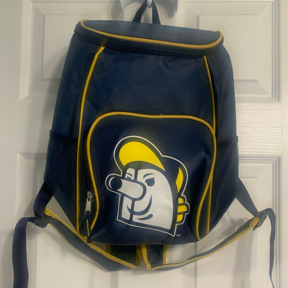 Milwaukee Brewers Barrelman ( “Owgust" Character) Backpack Cooler SGA 2025